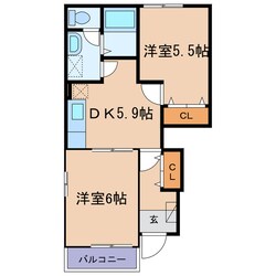 マックスシティⅡの物件間取画像